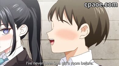 The busty mother of my female classmate was having sex in front of me.