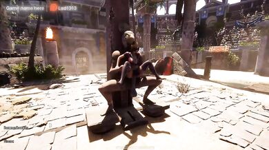 1,000 viewers watch as Lara is turned into a lustful slut. 3D Hentai Game