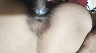 My big ass girlfriend horny for big cock in doggy style