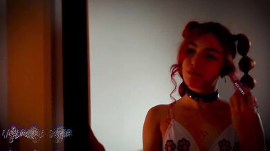 Sallys Vamp gave me the perfect Birthday Gift! Handjob, Oil and Pussy! - William Vega