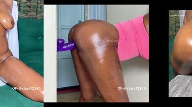 Compilation of Nyota Masturbating.