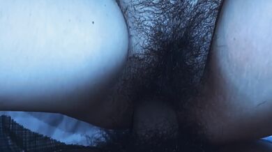 Big bubble butt squeezes thighs to make my guy cum - real tasty