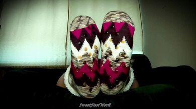 Sock Lovers Delight 3 - My Thickest Double Layer Socks Would Give You the Perfect Footjob