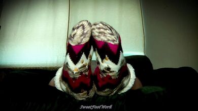 Sock Lovers Delight 3 - My Thickest Double Layer Socks Would Give You the Perfect Footjob