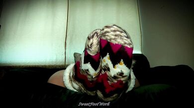 Sock Lovers Delight 3 - My Thickest Double Layer Socks Would Give You the Perfect Footjob