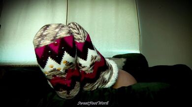 Sock Lovers Delight 3 - My Thickest Double Layer Socks Would Give You the Perfect Footjob