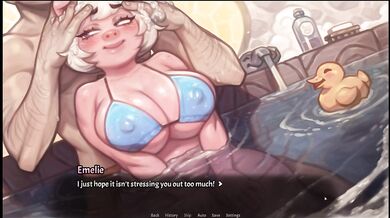 My Pig Princess 0.8 [ SEX POSITIVE Hentai Game ] Ep.41 PUBLIC bath ORGY !