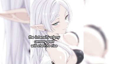 Frieren shrinks your dick and bullies you for having a small penis (JOI, censored, humiliation, edging)