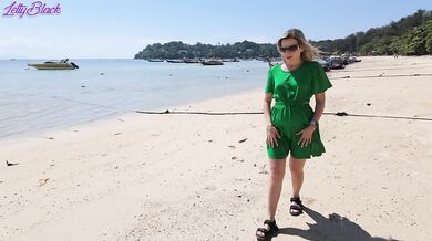 Milf Enjoys Remote Controlled Vibrators While Out For a Walk