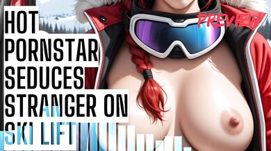 Hot Pornstar Seduces Stranger on Ski Lift - Blowjob & Titfuck Erotic Audio Fantasy