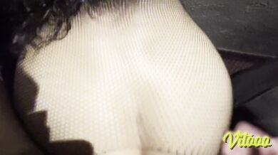 Look how sexy my girlfriend looks in heels and lingerie