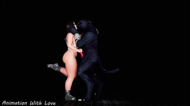 Busty Beauty Meets the Werewolf