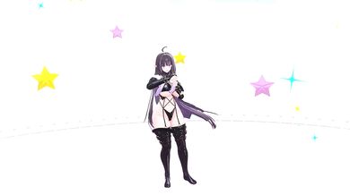 Thicc Elf VTuber dances to【花月成双】 | Hentai MMD