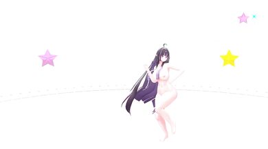 Thicc Elf VTuber dances to【花月成双】 | Hentai MMD