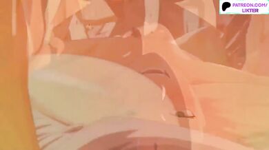 SAKURA HARUNO FUCKED BY NARUTO NIGHT KONOHA CREAMPIE - ANIME HENTAI