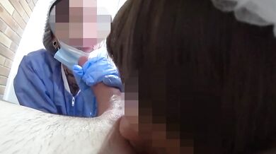 2 DAY: TWO ASIAN NURSES examined my dick in hospital.