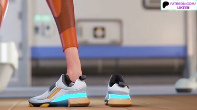 TRACER PLAY WITH YOUR DICK AMAZING FEET HENTAI ANIMATION OVERWATCH