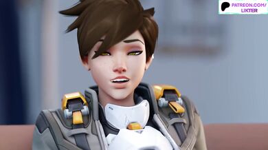 TRACER PLAY WITH YOUR DICK AMAZING FEET HENTAI ANIMATION OVERWATCH