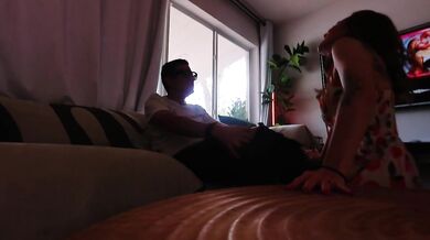 I spent the night with my best friend and her boyfriend, they fucked me and I came back to my husband with my pussy full of cum