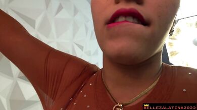 Domitila Bello, a sensual, curvy latina secretary eager for hot sex