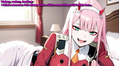 Zero two plays with you~ pt3 (Stap on)