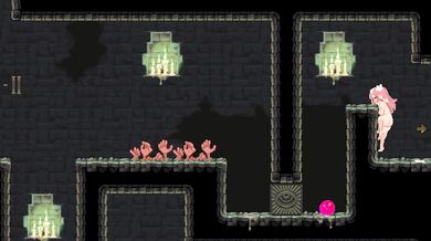 [LEWD GOD] Chubby Naked Girl Lost in Mythical Dungeon (Gameplay)