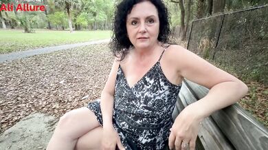 Ali Allure Meets a Stranger in the park