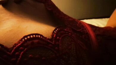 MASTURBATING UNDER MY LINGERIE IN MY ROOM