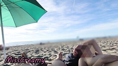 French Teacher Legs Open Masturbating Wet Pussy Nudist Beach - Full on FanCentro