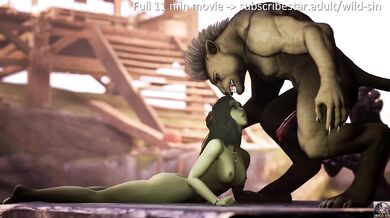 Song of the Dryad and the Lionheart | 3D Furry Porn