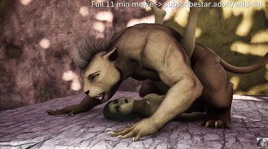 Song of the Dryad and the Lionheart | 3D Furry Porn