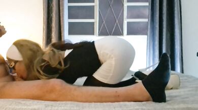 Preview - MILF with a gorgeous body gives a blowjob and cums in her mouth