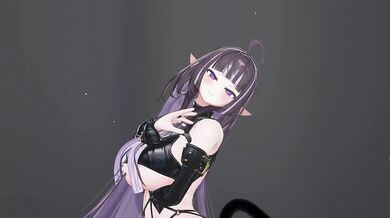 Elf VTuber Nude Strip Dance | Smart KPop MMD