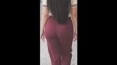 Big-Butted School girl Wants to Pass the Year