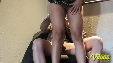 My girlfriend, fully clothed, likes to sit on penises and wiggle her ass