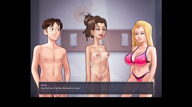 Summertime Saga Gameplay | Fucking Missy Extremely Tight Pussy In front Of Girl friend Part 1