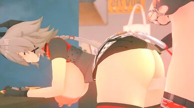 Caesar and Burnice Hot Futa Fucking - Zenless zone zero