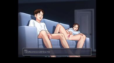 Summertime Saga Gameplay | Fucking Jenny Tight Pussy On Couch Part 1