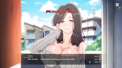 Wife’s Secret Affair with Neighbor Unfolds Right at Dinner | Hentai MILF Gameplay