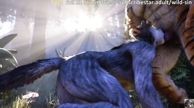 Tiger Heart, Werewolf Soul | 3D Furry porn