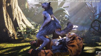 Tiger Heart, Werewolf Soul | 3D Furry porn