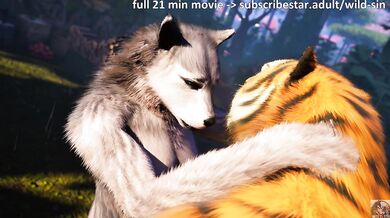 Tiger Heart, Werewolf Soul | 3D Furry porn