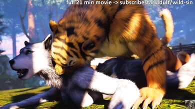 Tiger Heart, Werewolf Soul | 3D Furry porn