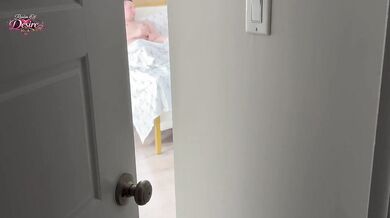 Stepsister Caught Me Jerking Off and Joined In