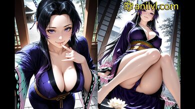 Kochou Kanae in a Hot Night of Passionate Temptation