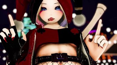 Harley Quinn Deepthroat and Rides you ???? | ASMR VRChat Roleplay - POV