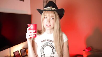 Horny Cowgirl In A Party ASMR Roleplay
