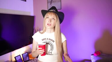 Horny Cowgirl In A Party ASMR Roleplay