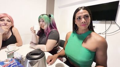 Fiesta de té en mi casa