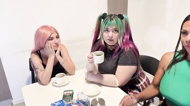 Fiesta de té en mi casa
